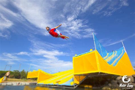 water jump cap d'agde|WaterJump Cap d'Agde – Sauts aquatiques et fous rires illimités .